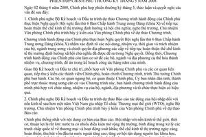 Nghị quyết 13/2008/NQ-CP phiên họp Chính phủ thường kỳ tháng 5 năm 2008