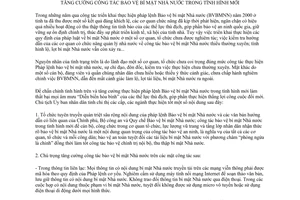 Chỉ thị 19/2008/CT-UBND tăng cường công tác bảo vệ bí mật nhà nước tỉnh Hà Tĩnh