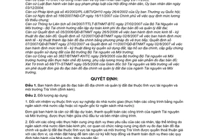 Quyết định 10/2008/QĐ-UBND  đơn giá đo đạc bản đồ địa chính