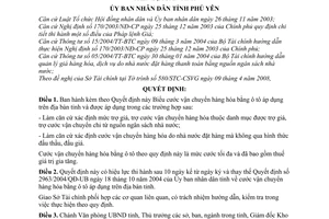 Quyết định 937/2008/QĐ-UBND  biểu cước vận chuyển hàng hóa bằng ô tô