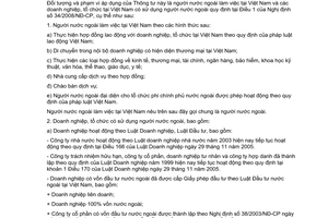 Thông tư 08/2008/TT-BLĐTBXH tuyển dụng quản lý người nước ngoài làm việc tại Việt Nam hướng dẫn Nghị định 34/2008/NĐ-CP