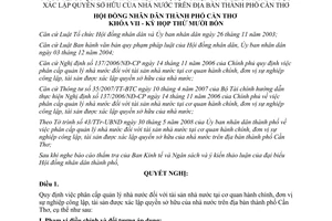 Nghị quyết 09/2008/NQ-HĐND quản lý tài sản nhà nước tại cơ quan hành chính