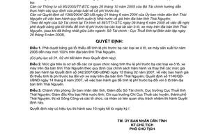 Quyết định 33/2008/QĐ-UBN bảng giá tối thiểu để tính lệ phí trước bạ các loại tài sản ô tô, xe máy trên địa bàn tỉnh Thái Nguyên