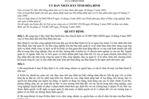 Quyết định 12/2008/QĐ-UBND bổ sung chức năng, nhiệm vụ, quyền hạn ban quản lý