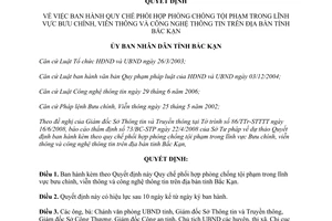 Quyết định 1136/2008/QĐ-UBND phòng chống tội phạm bưu chính viễn thông Bắc Kạn