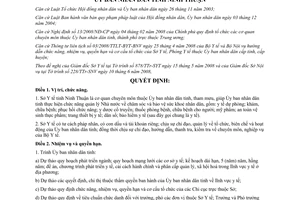 Quyết định 162/2008/QĐ-UBND chức năng nhiệm vụ quyền hạn cơ cấu Sở Y tế