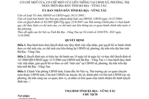 Quyết định 36/2008/QĐ-UBND tiếp nhận, giải quyết hồ sơ