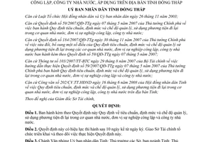 Quyết định 20/2008/QĐ-UBND định mức chế độ quản lý sử dụng phương tiện đi lại Đồng Tháp