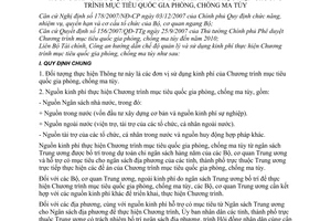 Thông tư liên tịch 57/2008/TTLT-BTC-BCA hướng dẫn chế độ quản lý và sử dụng kinh phí thực hiện chương trình mục tiêu quốc gia phòng, chống ma túy