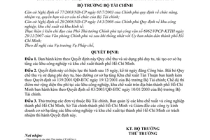 Quyết định 43/2008/QĐ-BTC Quy chế thu và sử dụng phí duy tu, tái tạo cơ sở hạ tầng các khu công nghiệp và khu chế xuất TPHCM