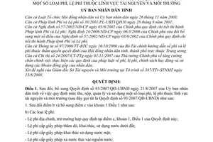 Quyết định 23/2008/QĐ-UBND sửa đổi Quyết định 93/2007/QĐ-UBND