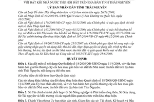 Quyết định 37/2008/QĐ-UBND sửa đổi Quyết định 18/2008/QĐ-UBND  đơn giá bồi thường cây cối hoa màu gắn liền với đất khi Nhà nước thu  hồi đất