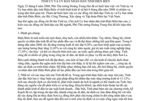 Thông báo 158/TB-VPCP kết luận Phó Thủ tướng Hoàng Trung Hải làm việc Tỉnh ủy Ủy ban nhân dân tỉnh Điện Biên