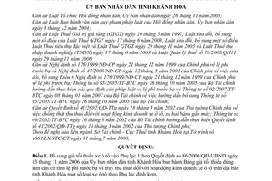 Quyết định 40/2008/QĐ-UBND bảng giá tối thiểu căn cứ tính lệ phí trước bạ