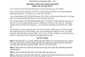 Nghị quyết 11/2008/NQ-HĐND dạy ngoại ngữ học sinh phổ thông cán bộ công viên chức