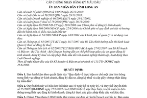 Quyết định 25/2008/QĐ-UBND  thực hiện cơ chế một cửa liên thông