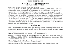 Nghị quyết 16/2008/NQ-HĐND thành lập Quỹ hỗ trợ hỗ trợ ổn định đời sống, học tập