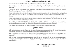 Quyết định 14/2008/QĐ-UBND nâng bậc lương trước thời hạn đối với cán bộ