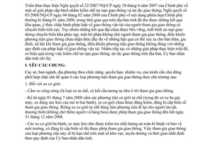 Chỉ thị 16/2008/CT-UBND hạn chế tai nạn giao thông ùn tắc giao thông tỉnh Bà Rịa Vũng Tàu