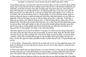 Chỉ thị 16/2008/CT-UBND bảo hộ an toàn lao động phòng chống cháy nổ Bình Phước