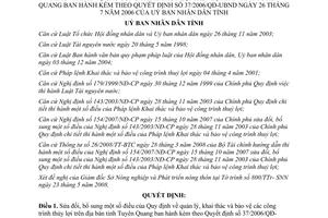Quyết định 07/2008/QĐ-UBND sửa đổi Quy định quản lý bảo vệ công trình thủy lợi