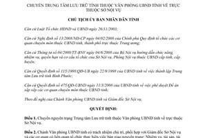 Quyết định 1381/QĐ-UBND 2008 chuyển Trung tâm Lưu trữ về trực thuộc Sở Nội vụ Bình Phước