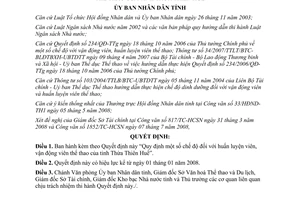 Quyết định số 1595/QĐ-UBND chế độ đối với huấn luyện viên vận động viên