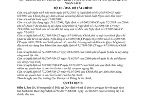 Quyết định 51/2008/QĐ-BTC mã số các đơn vị có quan hệ với ngân sách bổ sung Quyết định 90/2007/QĐ-BTC