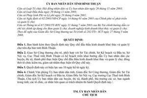 Quyết định 56/2008/QĐ-UBND Quy chế đấu thầu kinh doanh khai thác