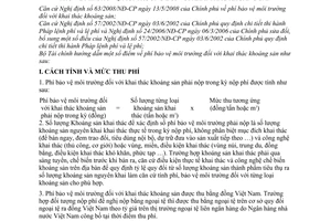Thông tư 67/2008/TT-BTC phí bảo vệ môi trường khai thác khoáng sản hướng dẫn nghị định 63/2008/NĐ-CP