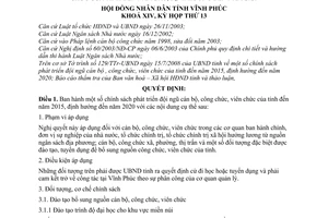 Nghị quyết 16/2008/NQ-HĐND chính sách phát triển đội ngũ cán bộ, công chức