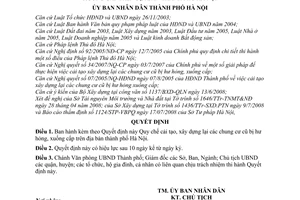 Quyết định 48/2008/QĐ-UBND quy chế cải tạo, xây dựng lại các chung cư cũ bị hư hỏng, xuống cấp trên địa bàn thành phố Hà Nội
