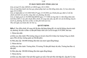 Quyết định 33/2008/QĐ-UBND điều chỉnh chế độ phụ cấp hàng tháng