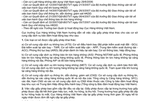 Công văn 2671/CHK-QLHĐB hướng dẫn cấp giấy phép khai thác