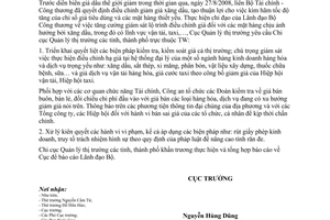 Công văn 744/QLTT-THĐN tăng cường, kiểm tra, kiểm soát giá cả, thị trường