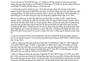 Công văn 120/BXD-KTXD Hướng dẫn thực hiện TT 09/2008/TT-BXD