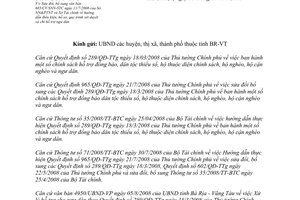 Công văn 842/SNN-STC sửa đổi văn bản 685/CV/SNN-STC