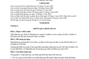 Nghị định 90/2008/NĐ-CP chống thư rác