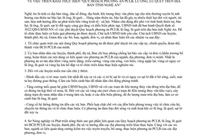 Chỉ thị 19/2008/CT-UBND phương án phòng chống lụt bão lũ ống lũ quét Nghệ An