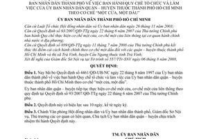 Quyết định 66/2008/QĐ-UBND bãi bỏ Quyết định 4461/QĐ-UB-NC Ủy ban nhân dân thành phố