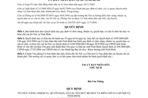 Quyết định 1577/2008/QĐ-UBND chức năng nhiệm vụ quyền hạn cơ cấu Sở Nội vụ