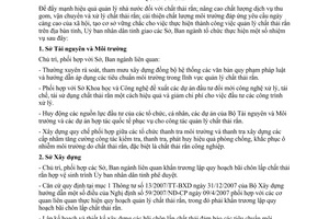 Chỉ thị 18/2008/CT-UBND tăng cường công tác quản lý chất thải rắn