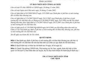 Quyết định 17/2008/QĐ-UBND phí bảo vệ môi trường đối với khai thác khoáng sản