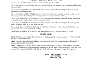 Quyết định 36/2008/QĐ-UBND vận động quản lý và sử dụng nguồn hỗ trợ phát triển