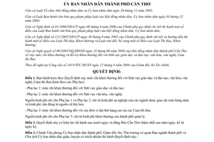 Quyết định 73/2008/QĐ-UBND chi khen thưởng giáo dục văn hóa văn nghệ Cụm thi đua Cần Thơ