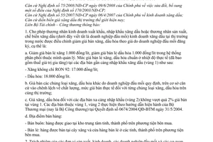 Thông báo 296/TBLT-BTC-BCT điều chỉnh giảm giá xăng, dầu hỏa