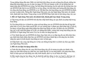 Chỉ thị 04/2008/CT-NHNN chấn chỉnh hoạt động quỹ tín dụng nhân dân