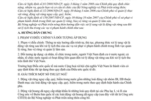 Thông tư 90/2008/TT-BNN xử lý tang vật động vật rừng sau khi xử lý tịch thu