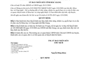 Quyết định 96/2008/QĐ-UBND Quy định chức năng nhiệm vụ quyền hạn