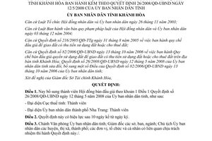 Quyết định 1960/QĐ-UBND năm 2008 bổ sung thành viên Hội đồng bán đấu giá quyền